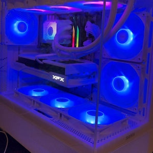 Custom PC build example