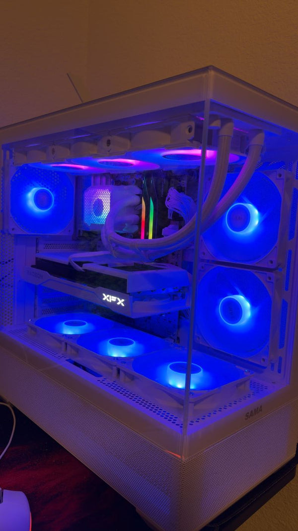 Blue XFX / Montech build