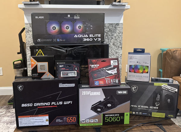 Parts, ready to build